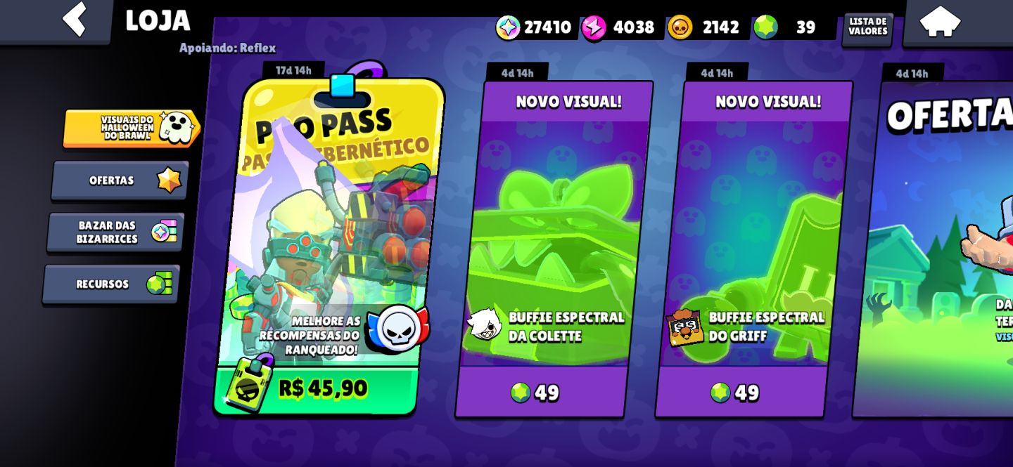 Conta Brawl Stars +38K, 88 Brawlers, Prestígio 18, 31 Nível 11, Conta Gmail!