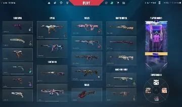 Conta Valorant com várias skins