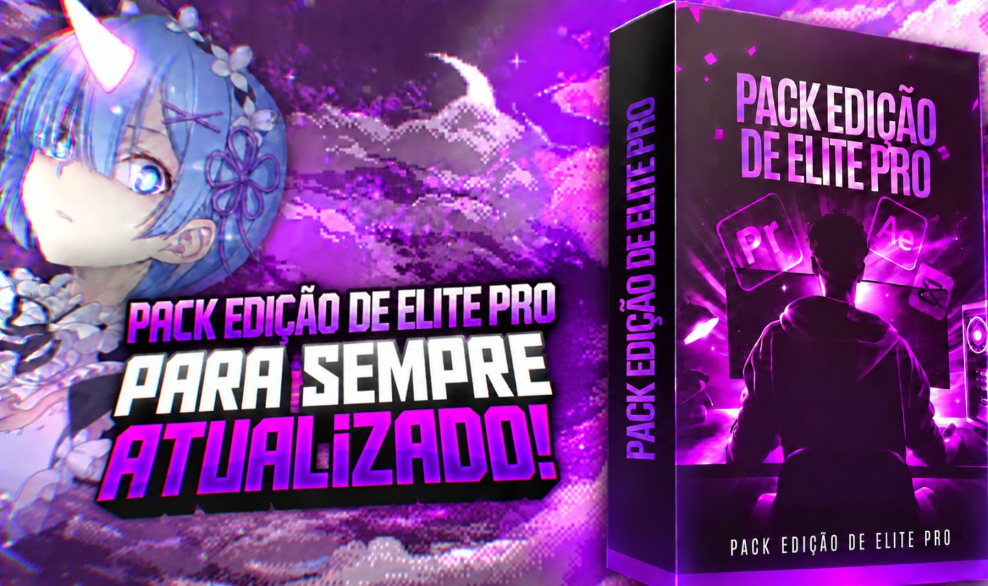 Pack de Edição de Videos, Imagens, Banners [Entrega Automática]