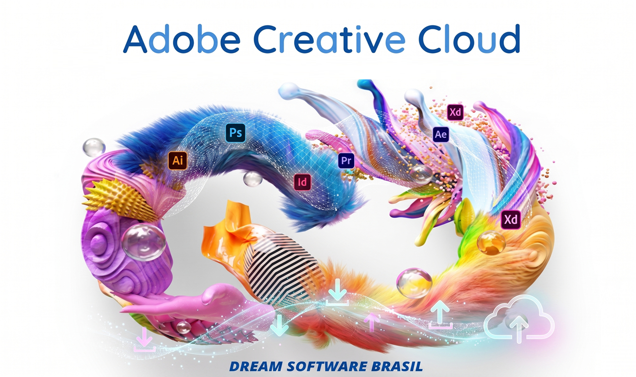 ADOBE CREATIVE CLOUD TODOS OS APPS | ACESSO EXCLUSIVO 30/14/7 DIAS