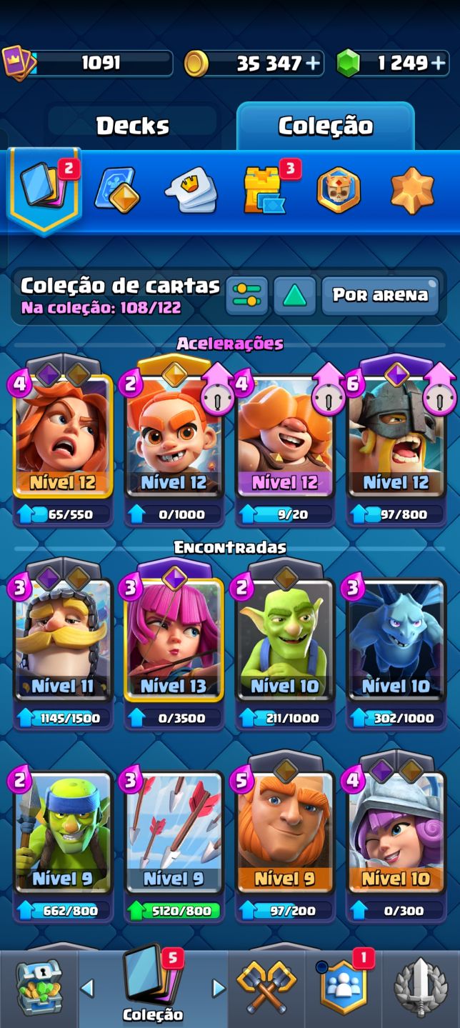 Conta Clash royale