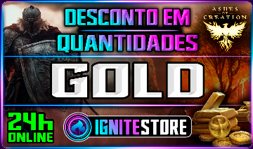 ASHES OF CREATION - GOLD - (DESCONTO EM QUANTIDADES)