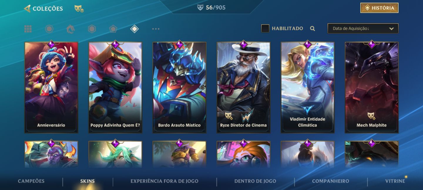 Conta Wild Rift 56 Skins Yone HEARTSTEEL de Prestígio