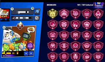BRAWL 128K+ | 107/107 | LVL 11 FULL HYPER E BUFF | DAMIAN P3 | ALIEN E MESTRES