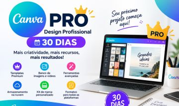 Canva PRO Design Profissional (Acesso Premium)