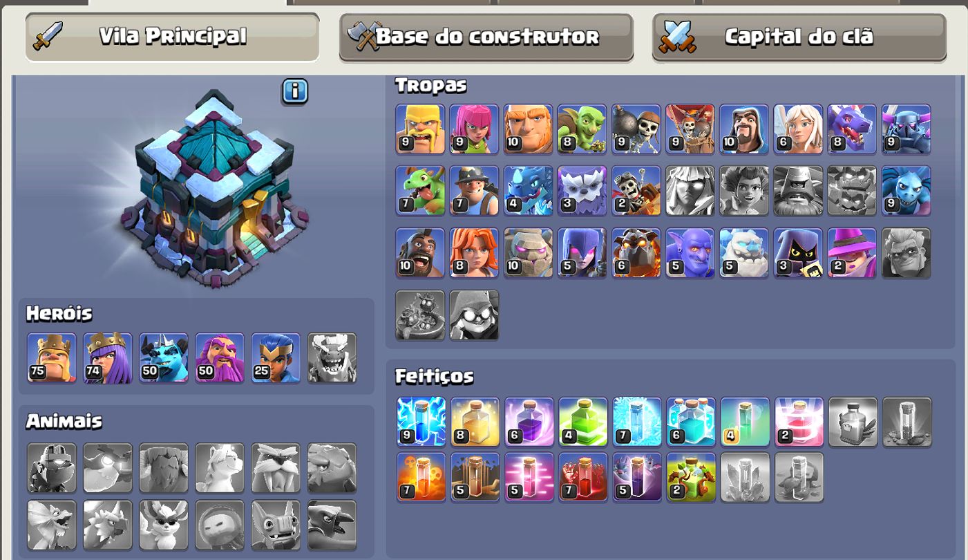 Venda de conta de Brawl Stars, Clash of Clans e Clash Royale em um unico email !