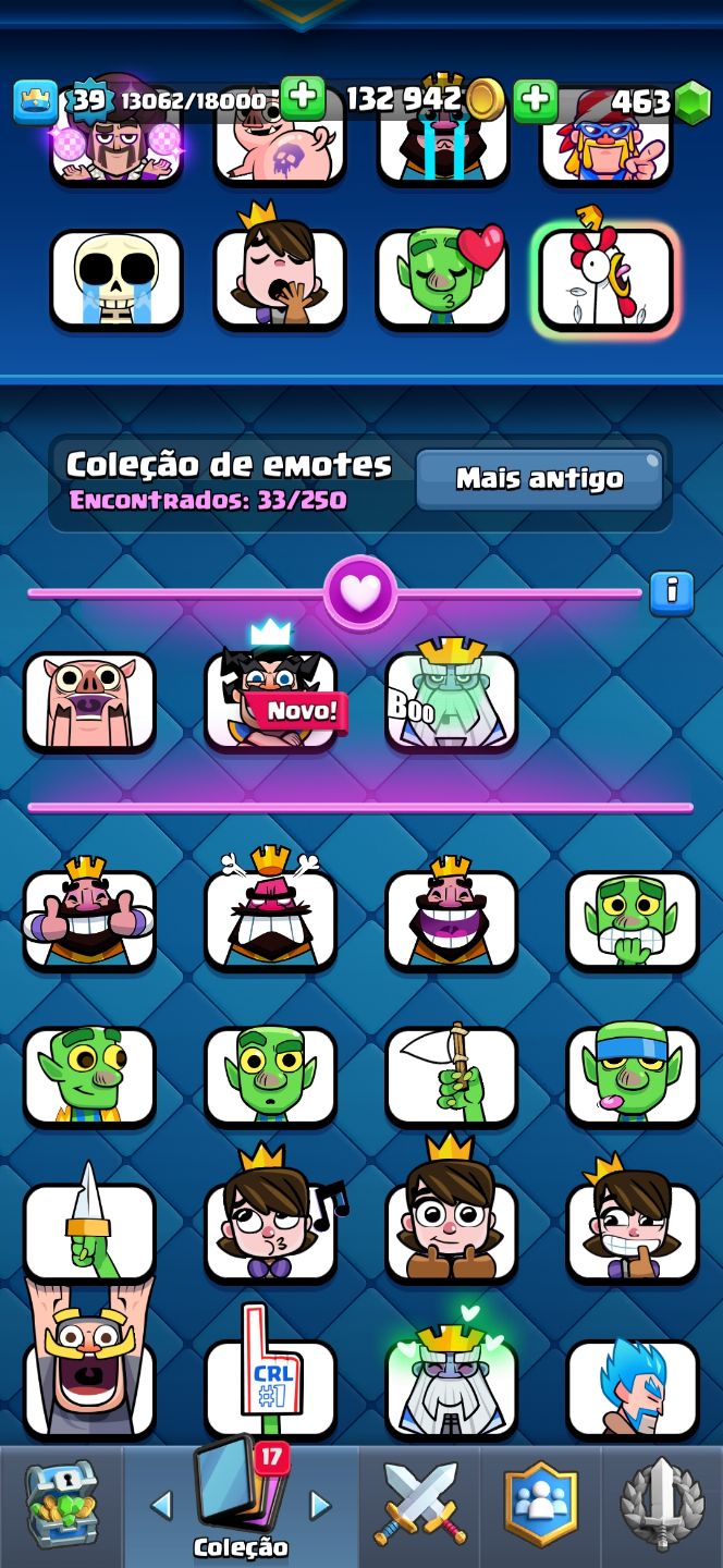 Conta Clash Royale, 4 Anos Nível 13 7100K troféu 4 evoluções