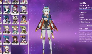 [NA ~ AR56] Columbina, Ineffa, Flins 3x Coroa ++