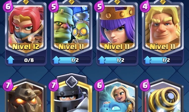 CONTA CLASH ROYALE BARATA 6500 TROFEU