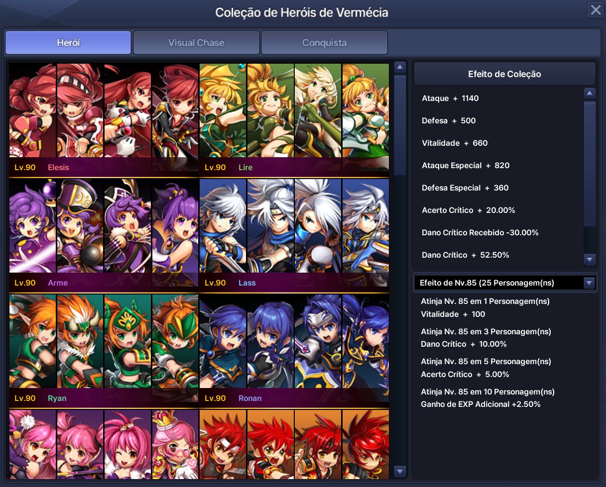 Conta Mid Grand Chase Classic Epic Games