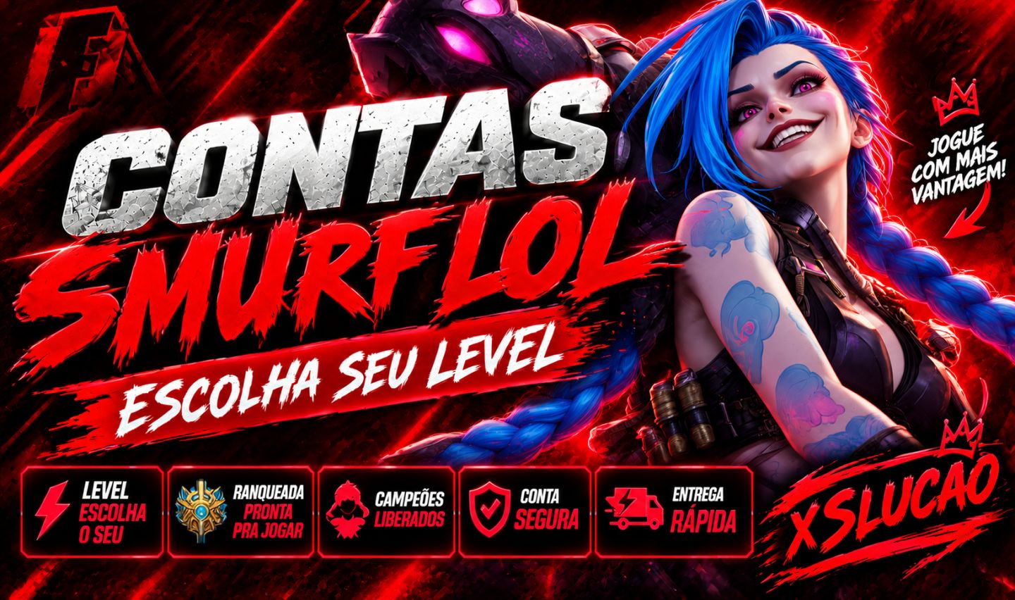 OFERTA - CONTAS LOL SMURF BARATAS | NIVEL 30 | BR | UNRANKED | FULL ACESSO
