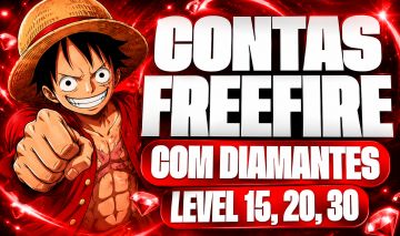 [PROMOÇÂO] CONTAS FREE FIRE COM DIAMANTES LEVEL 15 / 20 / 30 ENTREGA RAPIDA