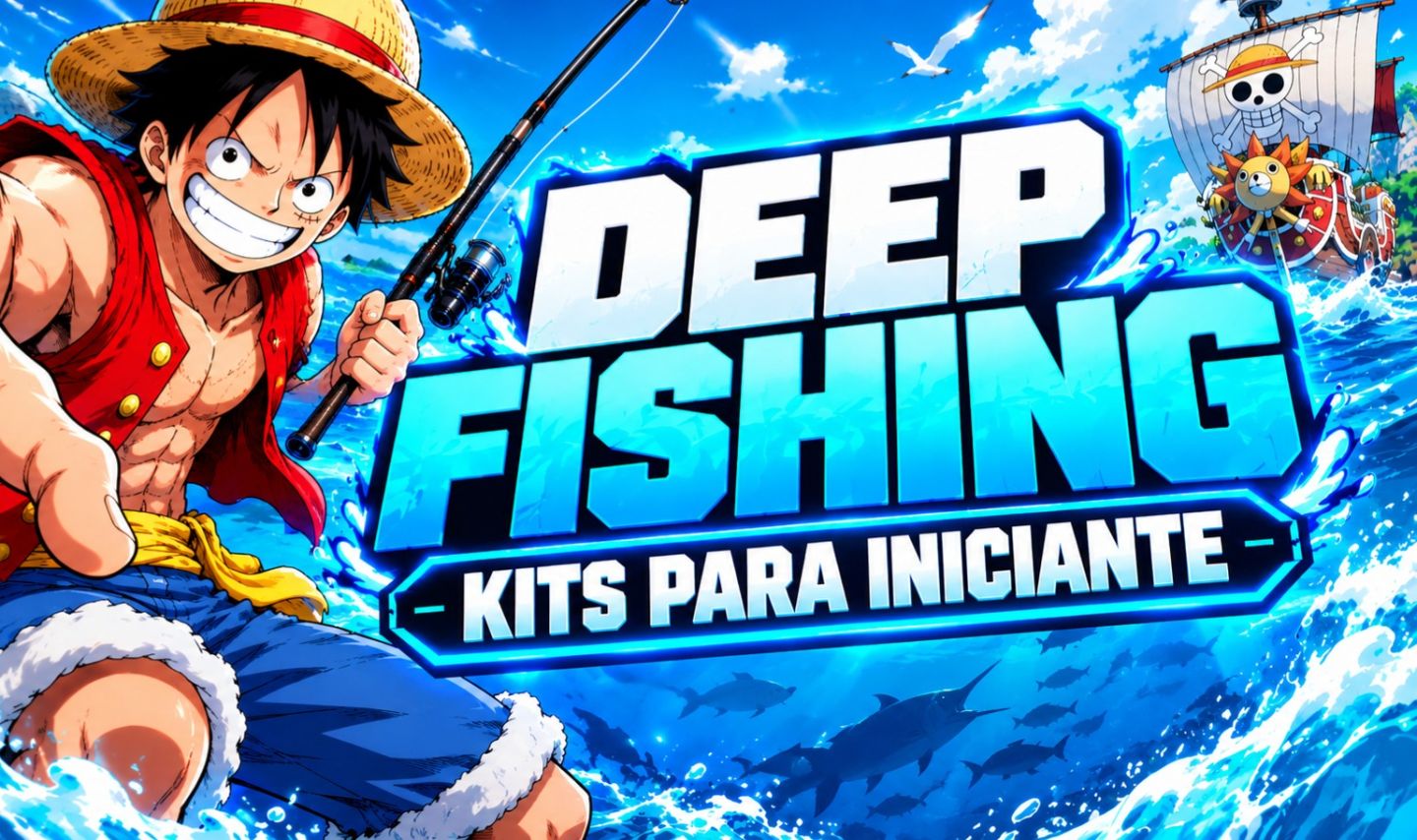 Pesca Profunda / Deep Fishing | KIT INICIANTE + BRINDES!