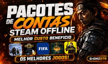 COMPRE 1 JOGO LEVE 3 - PACOTE DE JOGOS STEAM OFFLINE ENTREGA AUTOMÁTICA