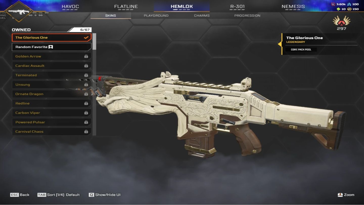 Conta de Apex Legends com Herança da Horizon e Badge Rara de Master/mestre