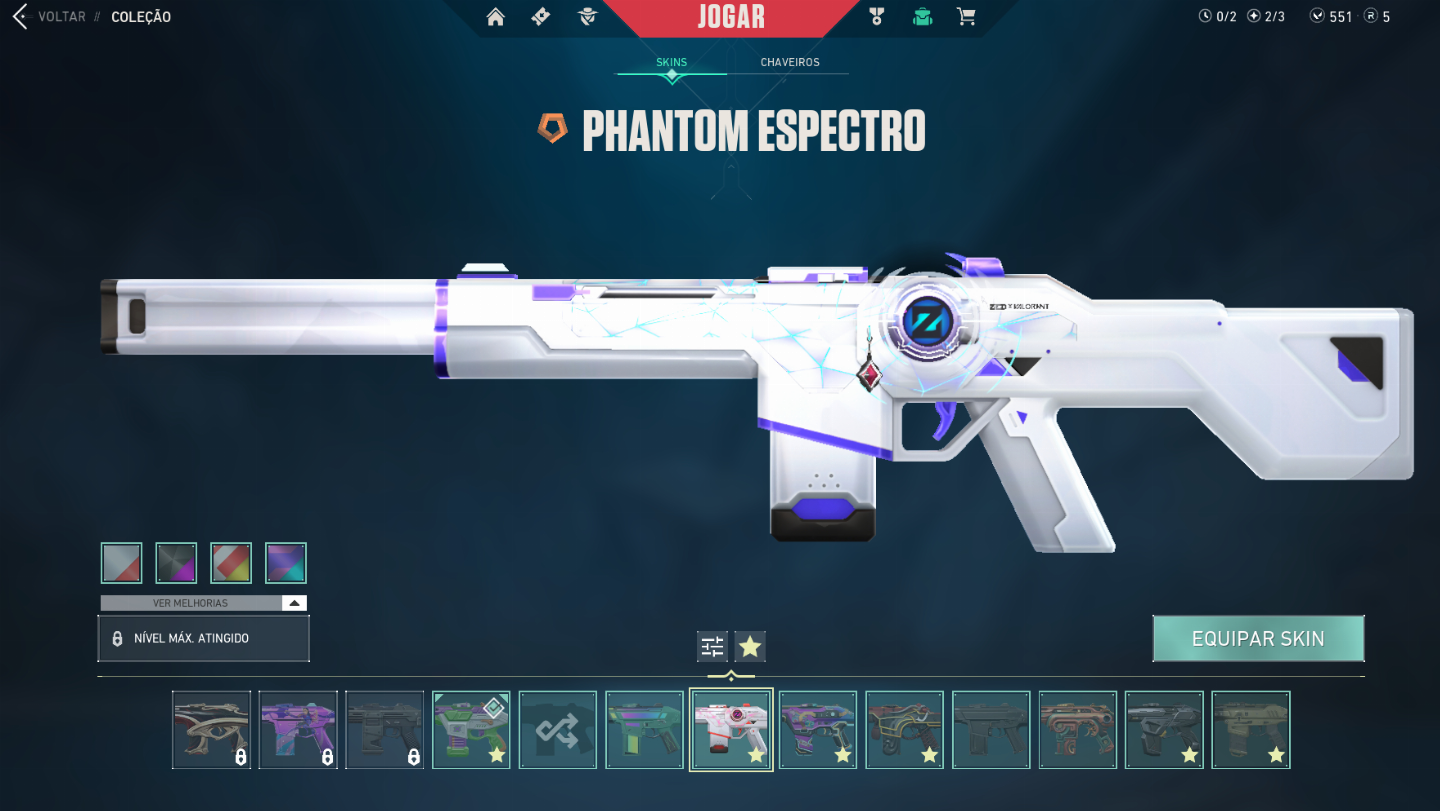 Conta com mais de 50 skins, 2300 reais gastos - MMR Alto