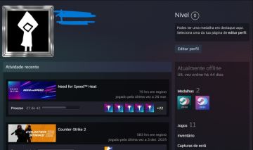 CONTA ANTIGA CS2 PRIME COM 4 MEDALHAS + 583 HORAS (PREMIER DISPONÍVEL) + BRINDE!