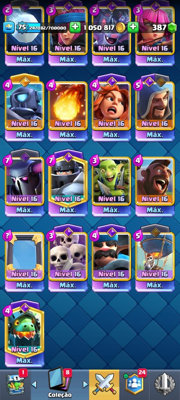CONTA SUPER RARA DE CLASH ROYALE!