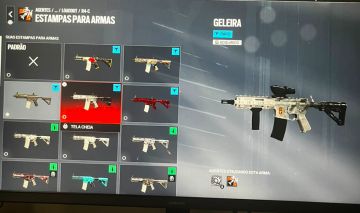 Conta R6 | Skins Geleira + Pro League + Amuletos