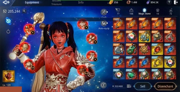 Conta MIR4 BOOSTING WORLD - LV120