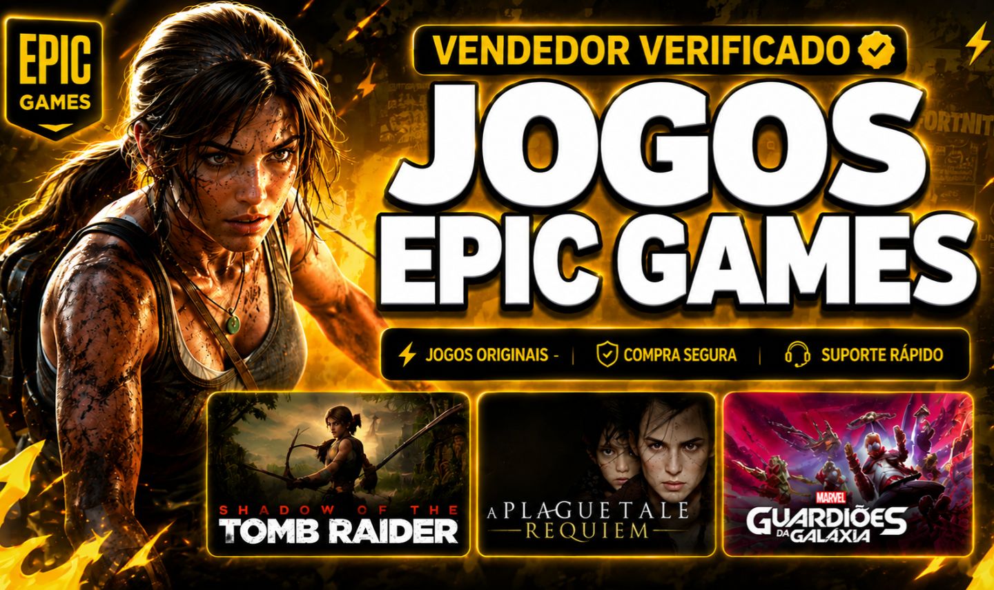 CONTAS EPIC GAMES COM VARIOS JOGOS ONLINE E OFFLINE[entrega automática]