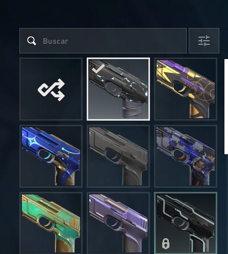 Conta valorant muitas skins criada no beta