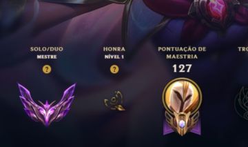 Conta Mestre LoL mmr alto