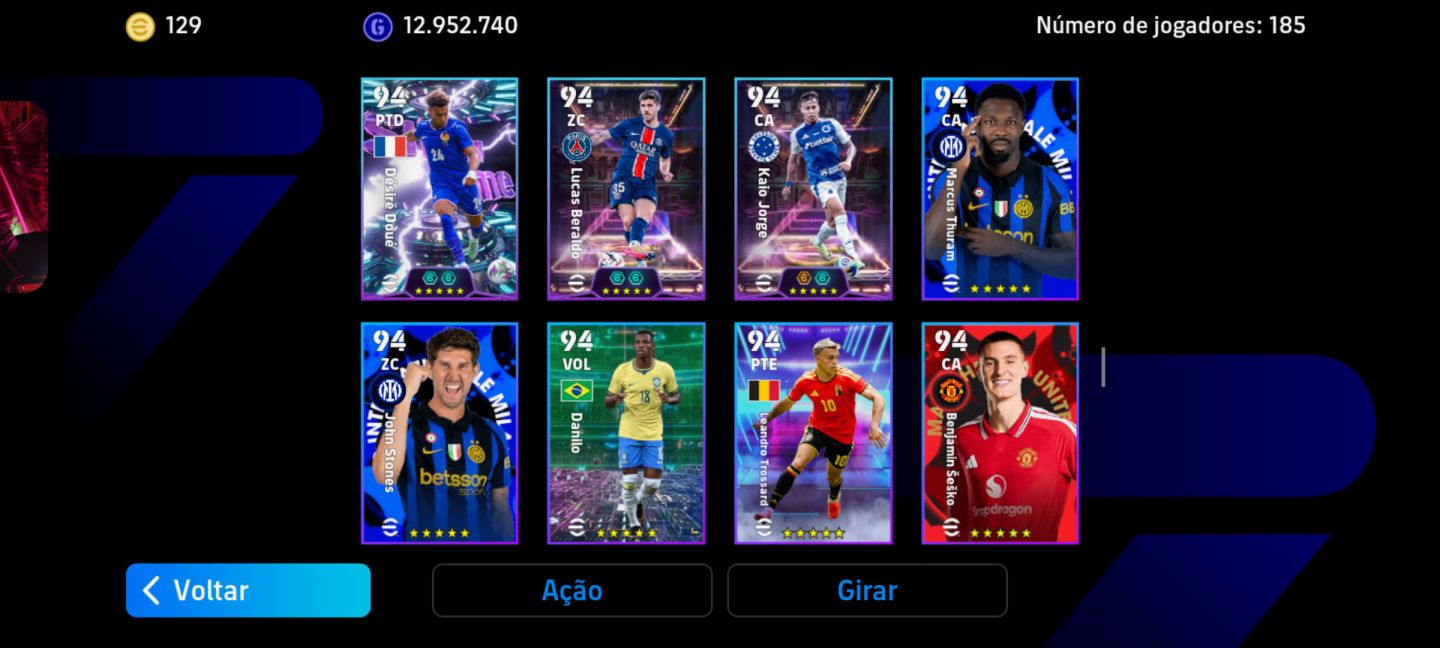 CONTA EFOOTBALL