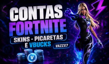Contas Fortnite Fundadoras | V-Bucks | Skins Raras | STW OG | Melhores Preços