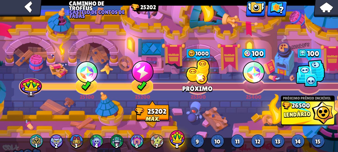 CONTA DE BRAWL STARS NO PREÇO! COM SKINS RARAS! 25K TROFÉUS