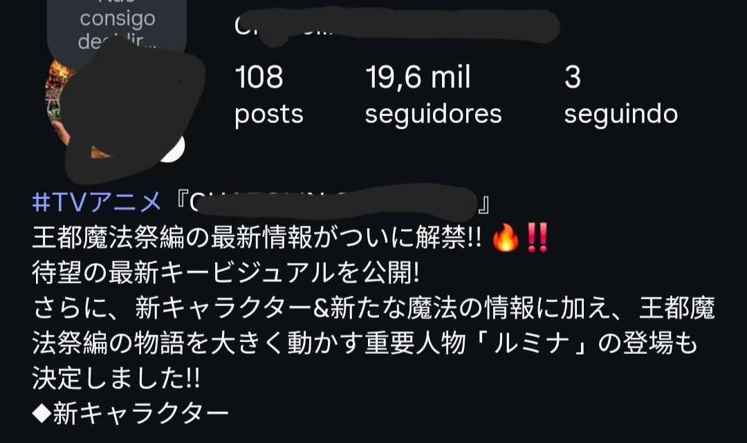 Conta Instagram 19.6K BR