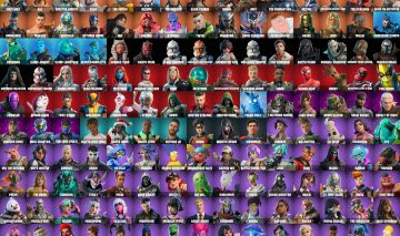 CONTA FORTNITE COM 225 SKINS KAIT DIAZ/RAZ/ERA/KADO THORNE/RONIN/JOEY/HADES