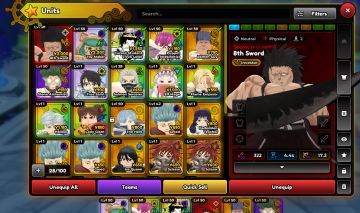 CONTA COM 3 UNBOUND META lvl 83 ANIME EXPEDITIONS