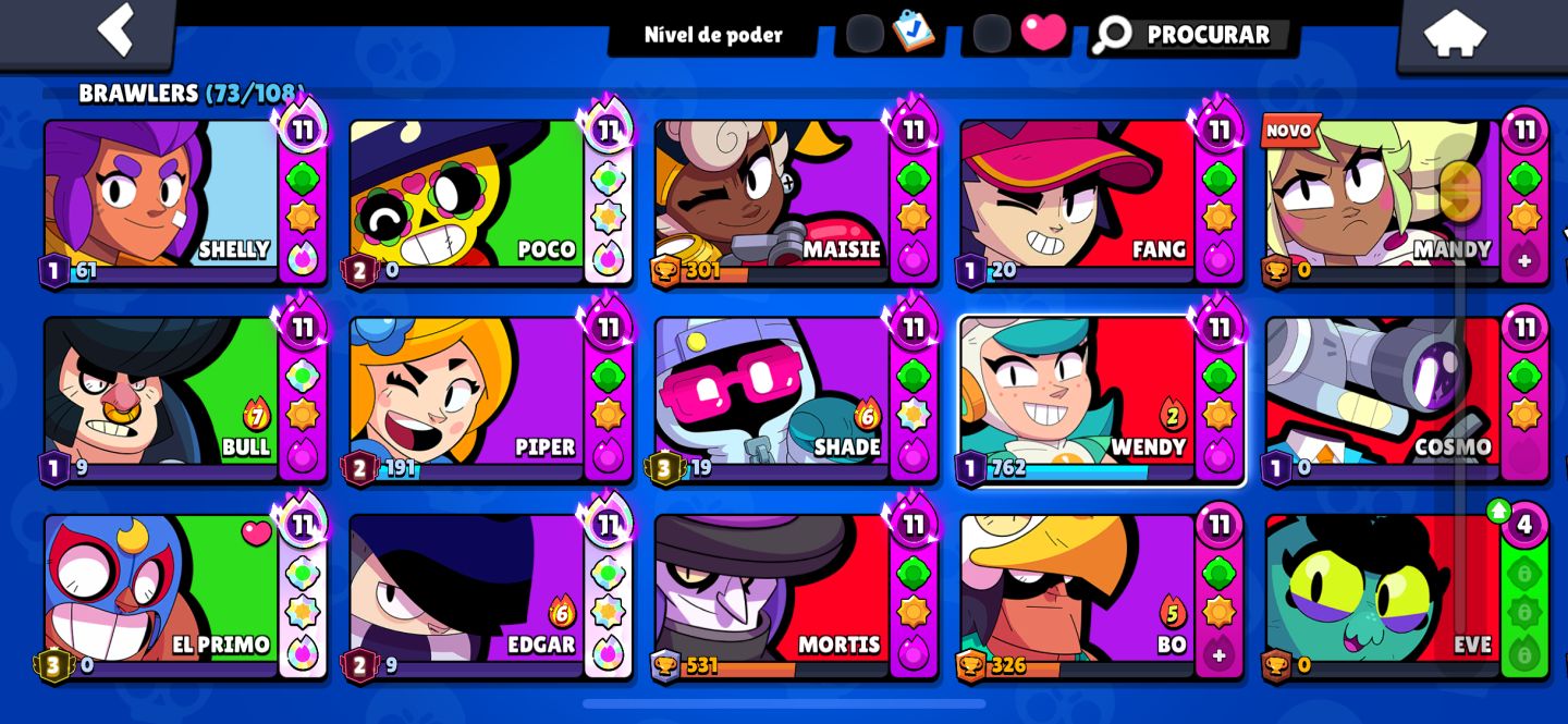 CONTA DE BRAWL COM 2 PRESTÍGIOS 3