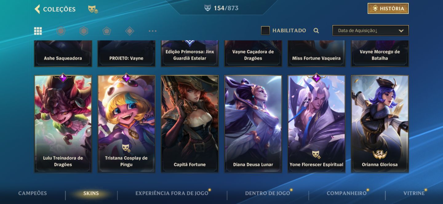 Conta Wild Rift
