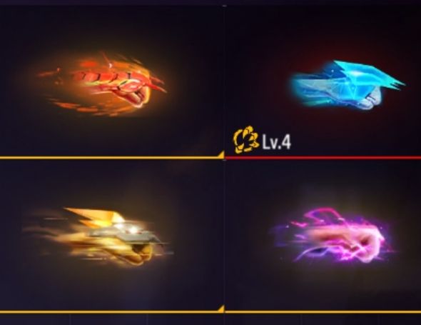CONTAS FREE FIRE ANTIGA COM 5 SKIN EVOLUTIVA+4 PUNHO+630 PEITORAL+SOMBRA ROXA