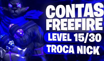 PROMOÇÂO CONTAS FREE FIRE LEVEL 5 / 8 / 15 ENTREGA AUTOMATICA RAPIDA