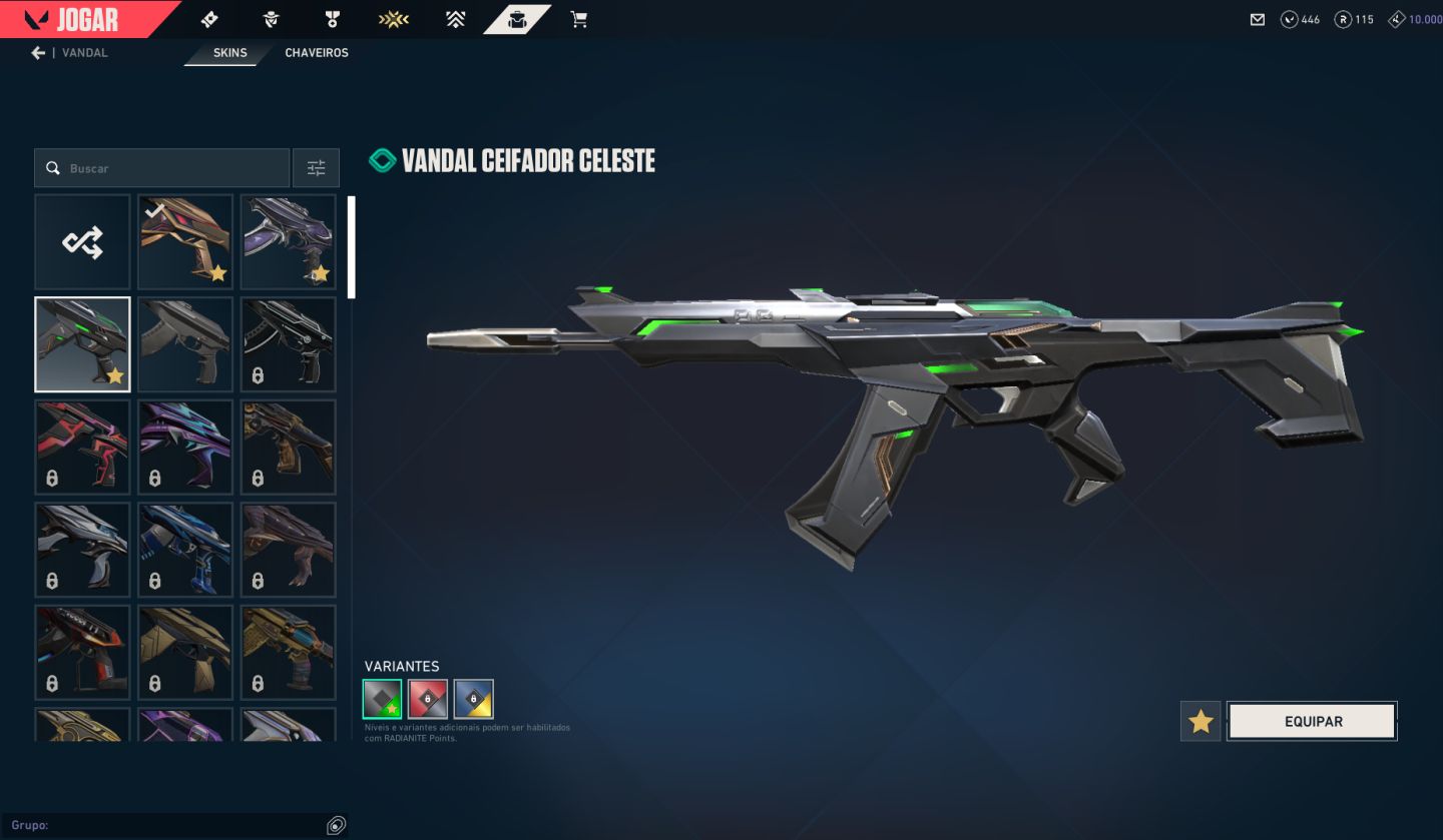 Conta Valorant Com Karanbit ion e Outras Skins