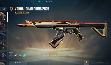 Conta de Valorant com Skins, Vandal do Champions 25, Magipunk, Ouro 1, Smurf