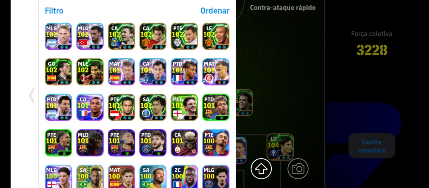 Conta efootball