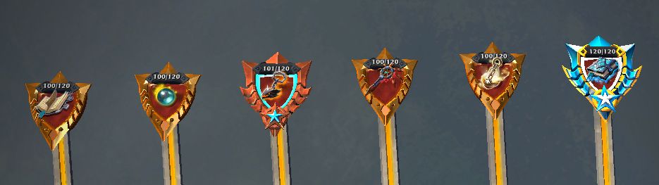 Conta Albion End Game server NA Colete T8