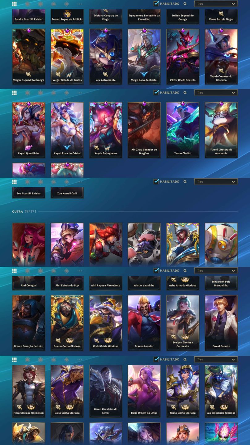 Conta Riot com VALORANT,LoL e Wild Rift