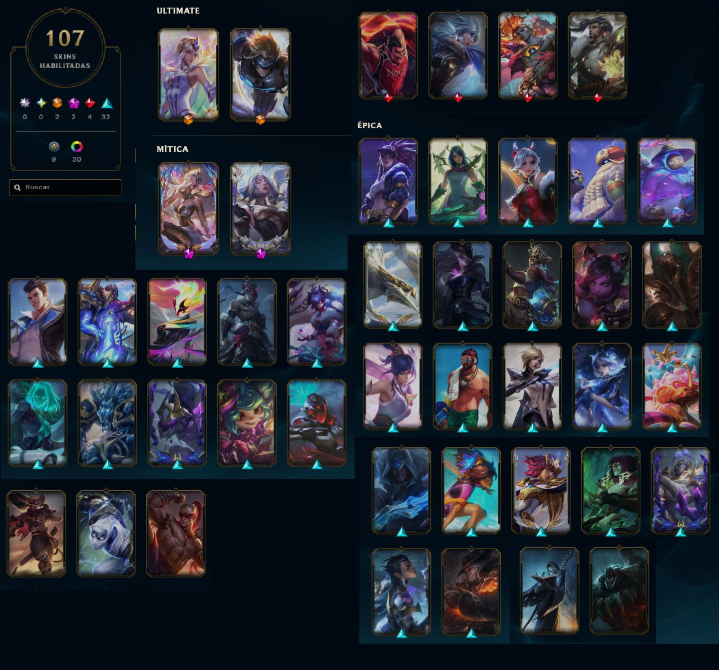 CONTA LEAGUE OF LEGENDS MAIN JUNGLE