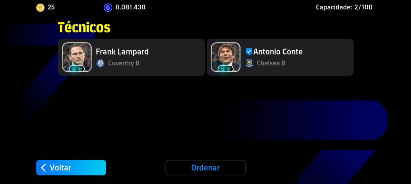 EFOOTBALL MOBILE | DEL PIERO 108 + TOTTI 108 3198 FORÇA