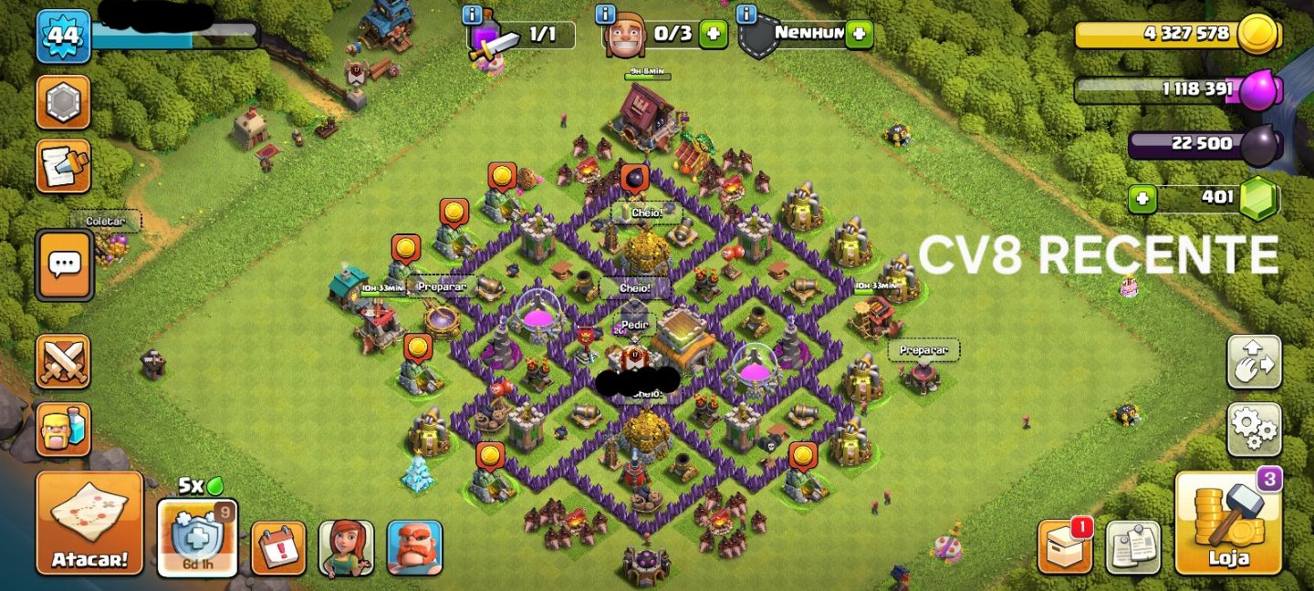 CONTAS CLASH OF CLANS (FULL ACESSO)
