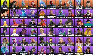 FORTNITE 89 SKINS | SPIDER-MAN + NARUTO + DOOM SLAYER + GOKU