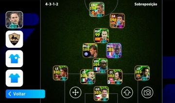 Conta Efootball Muito Rara | 2 Messi 106, Lamine Yamal 103, Viera 104, Totti 106