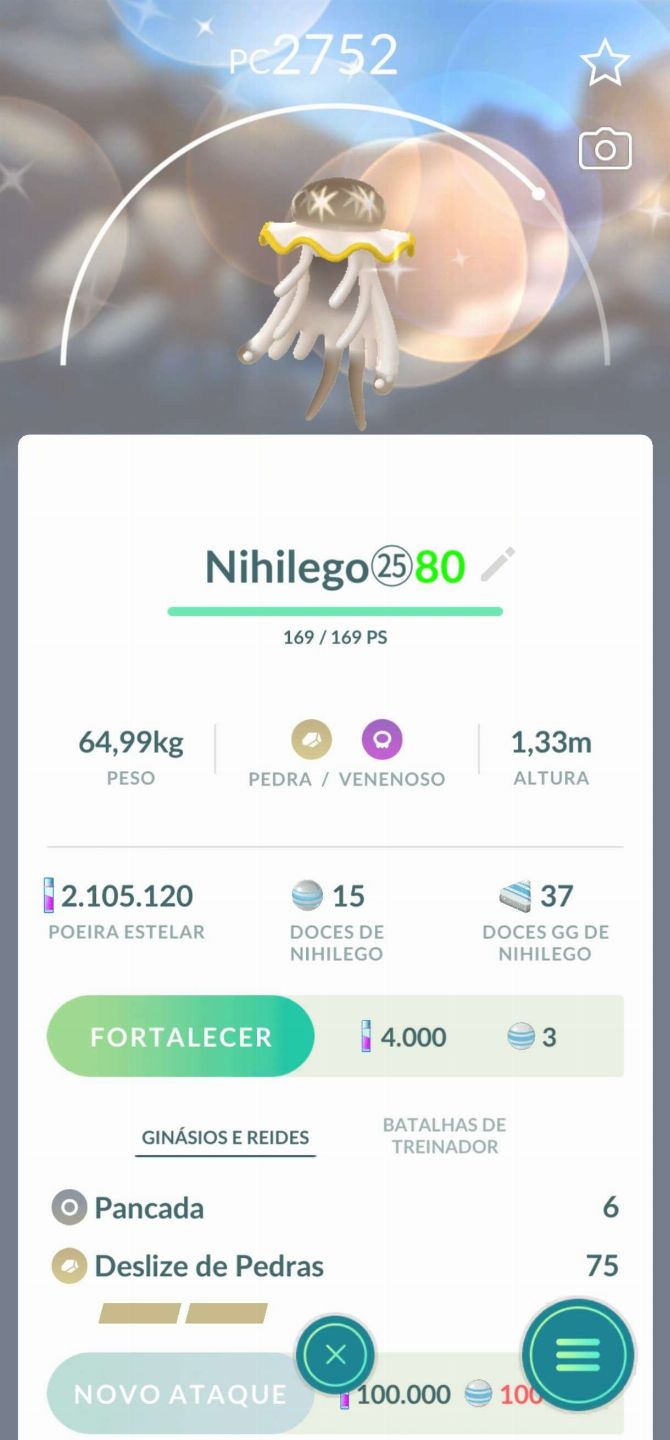Pokémons - POKÉMON GO (NÃO É CONTA)