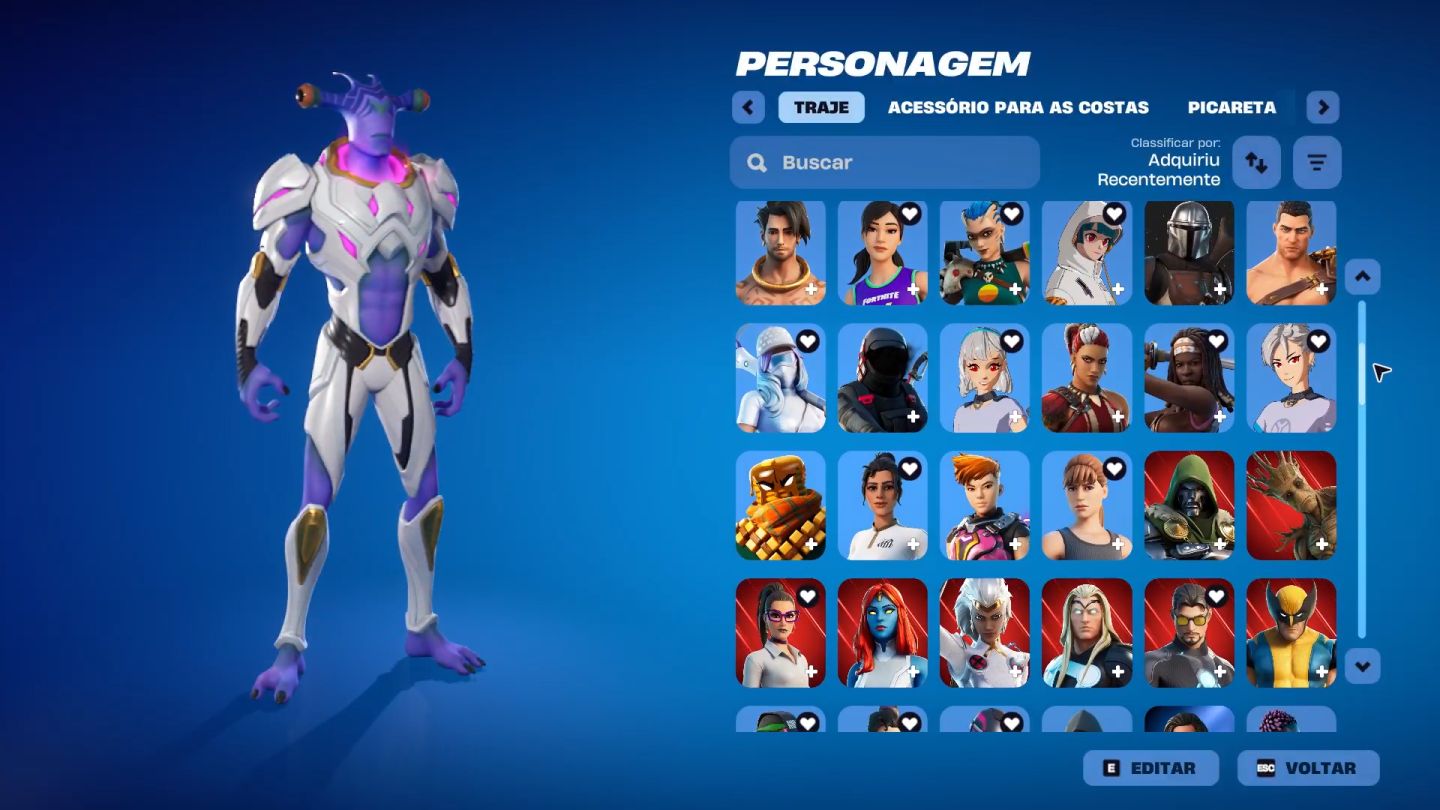 CONTA FORTNITE COM SALVE O MUNDO, TRAVIS , GLOW ETC
