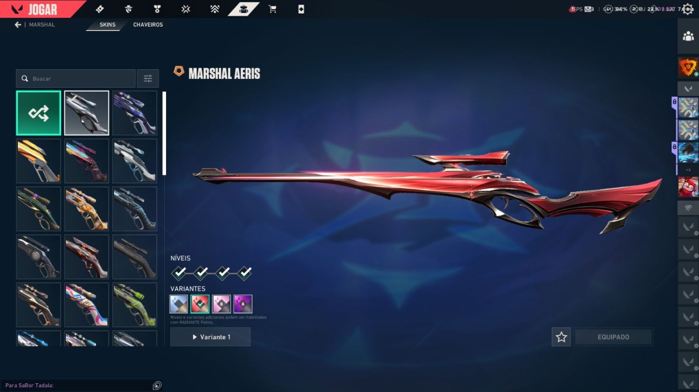 CONTA DE VALORANT FULL SKIN (PROMOÇÃO INEDITA)